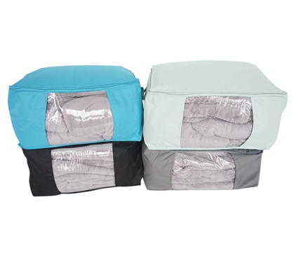 Stay Warm And Organized - Vibrant Zippered Blanket Bag - Super Convenient