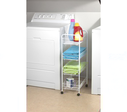 4-Tier Storage Cart College dorm organizer