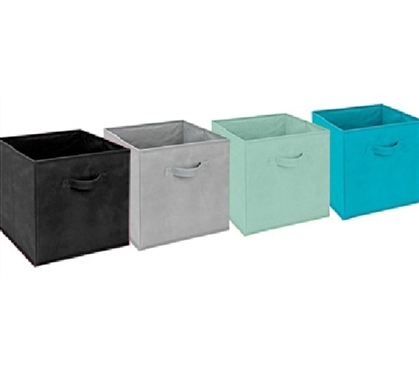 Keep Dorm Room Tidy - Dorm Storage Cubes - Vibrant - Enhance Dorm Decor