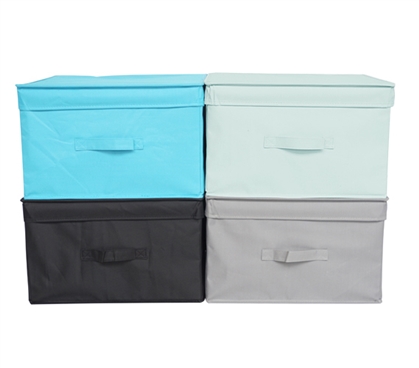 Why Not Keep Things Colorful? - Vibrant Storage Organizers Jumbo - Dorm Organization Is Key!