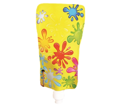 Foldable College Water Bottle - Yellow Dorm Essentials
