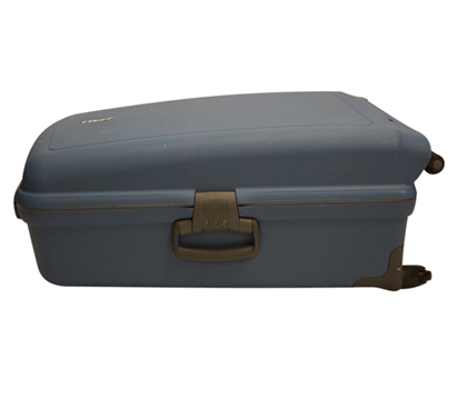 FL-J Suitcase Trunk - Slate Blue Storage Trunk for College