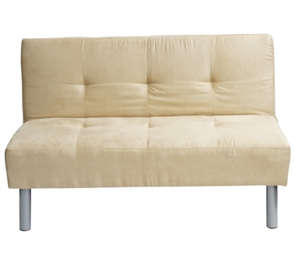 College Mini-Futon - Taupe Dorm Furniture