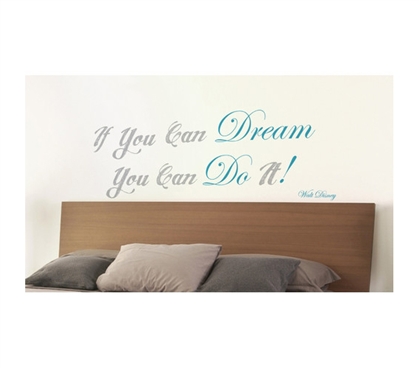 Essential Dorm Decorations - Daydream Wall Art - Peel N Stick - College Decorations
