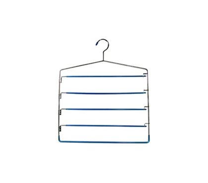 Gel 5-Tier Swing Arm Pants Hanger Dorm closet organizer