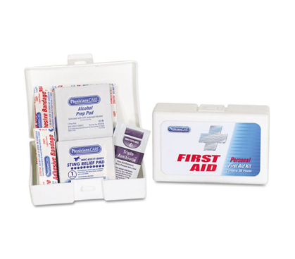 Stay Safe - Personal First Aid Mini-Kit (38 Pieces) - Cool College Items
