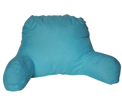 Microfiber Aqua Bedrest - College Bedding Back Cushion