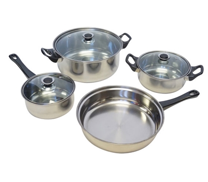 College Apartment Cooking Accessories Essential Cookware Set for Off Campus Dorm Rooms
