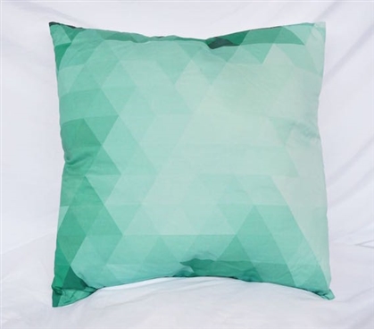 Yucca Pixelated College Cotton Throw Pillow - Twin XL Bedding