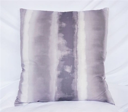 Decorative Dorm Spectrum Alloy Gray College Cotton Throw Pillow Twin XL Bedding