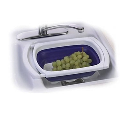 Collapsible Over the Sink Colander College dorm room accessories