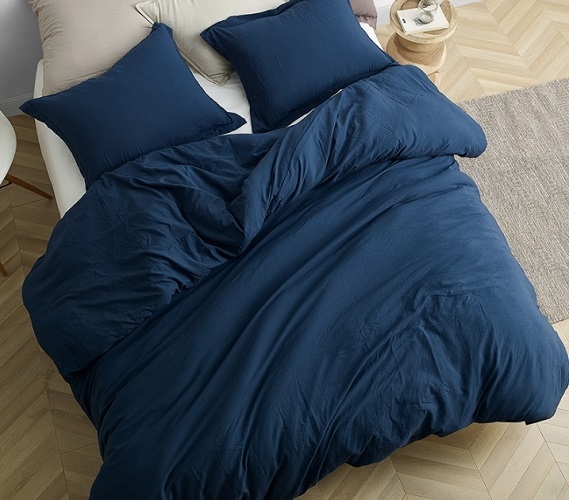 Weighted discount blanket navy