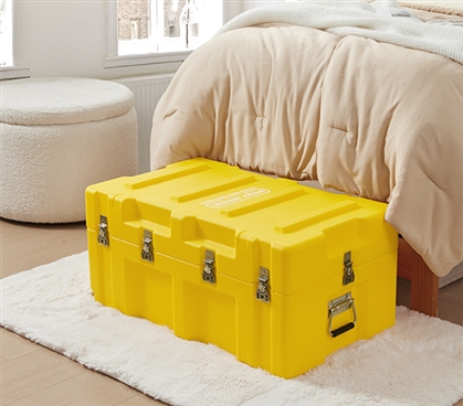 The Iron Brick Trunk - STRONGEST College Trunk - Yellow