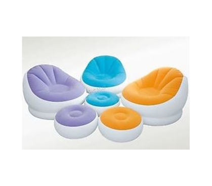 Inflatable Cafe College Chair And Ottoman