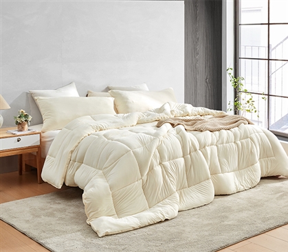 Summertime - Coma Inducer Oversized Full Comforter - Magnolia Natural