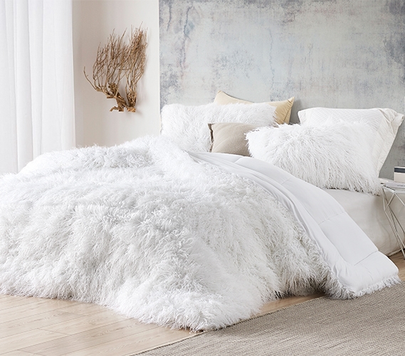 Designer Dorm Room Bedding Essentials: The Bare Himalayan Yeti - Coma  Inducer Pure White Full Comforter