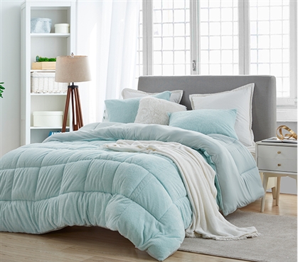Cute College Comforter Pastel Dorm Decor Microfiber Full XL Comforter Softest Blanket
