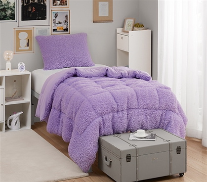 Cotton Candy - Coma Inducer Twin XL Comforter - Grape Purple