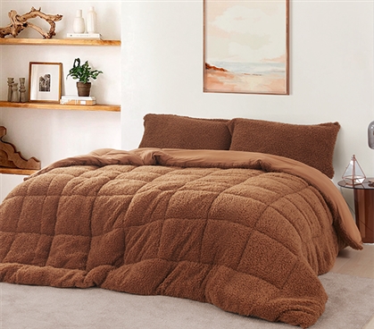 Cotton Candy - Coma InducerÂ® Full Comforter - Root Beer