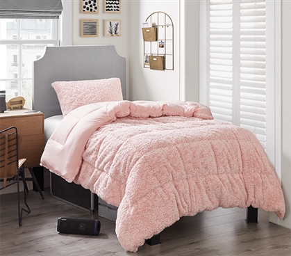 Truth Be Told - Coma Inducer Twin XL Comforter - Rose Taupe