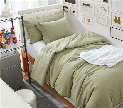 Dorm Haul - Cozy Twin XL College Comforter - Elm