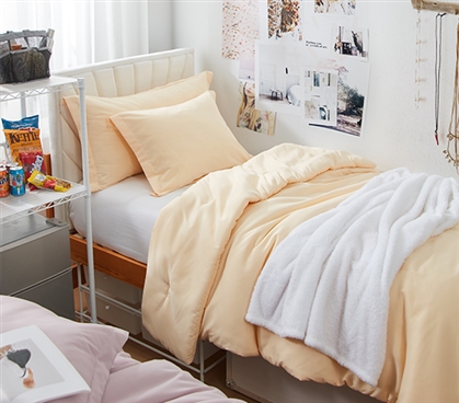 Dorm Haul - Cozy Twin XL College Comforter - Shortbread