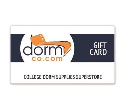 Best High School Graduation Gift Idea DormCo.com Mailed Dorm Supplies Gift Card