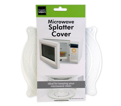 Useful Dorm Accessory - Dorm Microwave Splatter Cover - Great For Keeping Microwave Clean