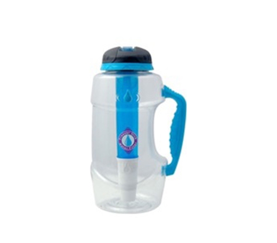 EZ-Freeze Water Filtration Bottle - 64 oz