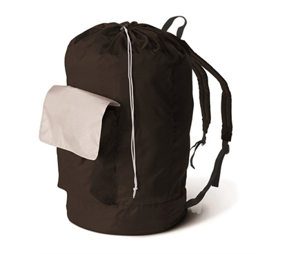 Items For College - Black Laundry Backpack - Essential Laundry Supplies For College