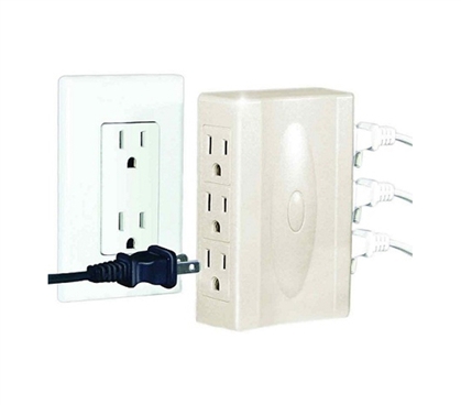 Essential For Dorm Electronics - Multi-Plug Outlet - Useful Items For College Students