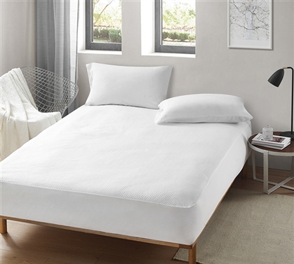 High Quality Dorm Mattress Encasement Full Extra Long Bedding Protector Cooling Pad for Bed
