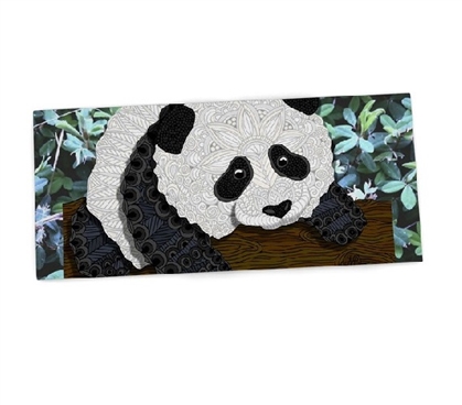 Dorm Essentials College Supplies Artsy Panda Desk Mat