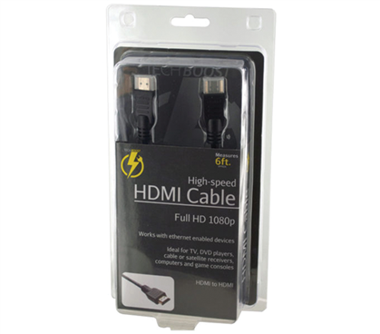 High-Speed HDMI Cable - 6 Feet