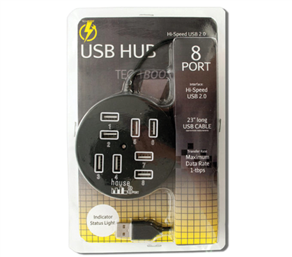 8-Port USB Hub