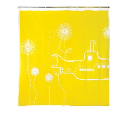 Yellow Submarine Shower Curtain