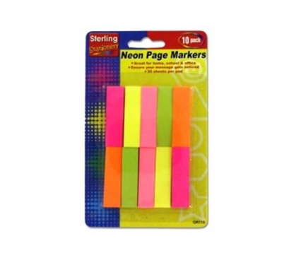 Post It Note Stickers Neon Page Flag Color Coded Notes College Student Essentials Cheap Dorm Stuff
