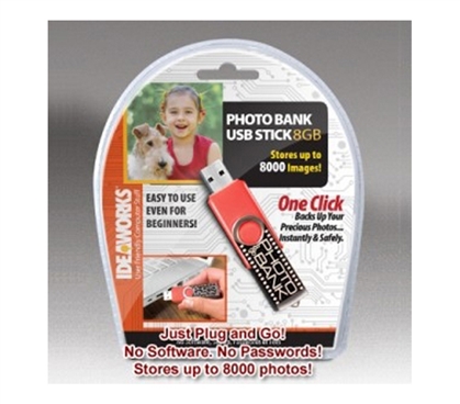 Photo Bank USB Stick - 8G