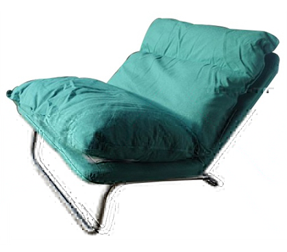The LUX Lounger Sofa (Limited Edition - by College Ave) - Green Dorm Seat Comfy Cushioning