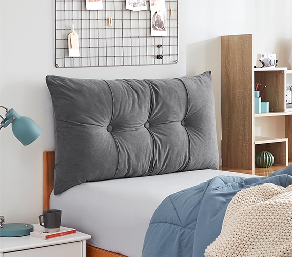 Headboard hot sale cushion dorm