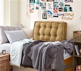  homecozy Wedge Headboard Pillow Dorm Room Reading