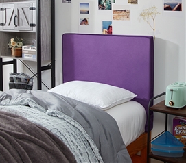 Rainha - Memory Foam Cushioned Dorm Headboard - Dahlia Purple