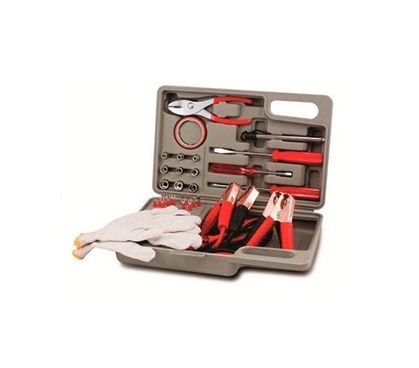Auto Emergency Kit - 35 Pieces - Roadside Ready Dorm Essentials