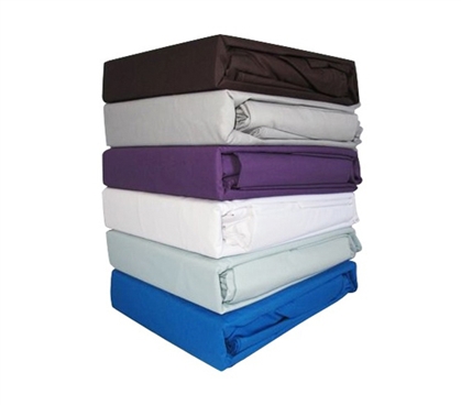 College Ave 100% Cotton Twin XL Sheets - 6 Colors Available - Sheets Are Essential Dorm Supplies!