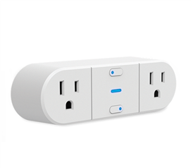 College WiFi Smart Outlets for Dorm Wall Plug In Westinghouse 2-Outlet