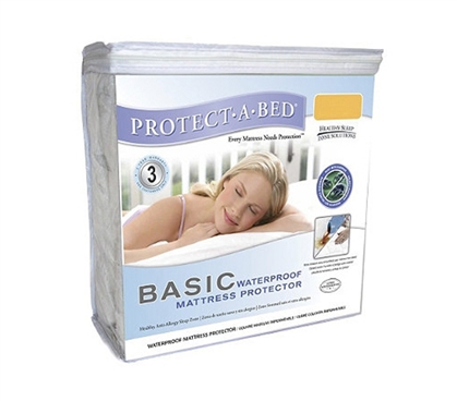 Protect Mattress Pads - Basic Waterproof Mattress Protector Twin XL (Protect-A-Bed) - Keep Mattress Safe From Spills