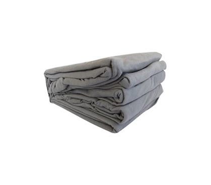 Feels Like Soft T-shirt - College Jersey Knit Twin XL Sheets - Dark Gray - Dorm Room Shopping