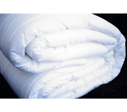 White Is Easy To Match - 300TC Cotton Twin XL Comforter - College Ave - Make Your Dorm Bedding Comfy