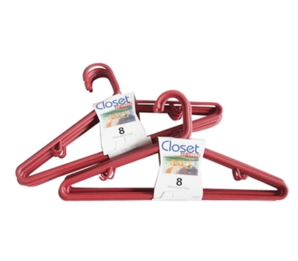 Keep Clothes Organized - Dorm Closet Hangers 16 Pack - Needed For Every Closet