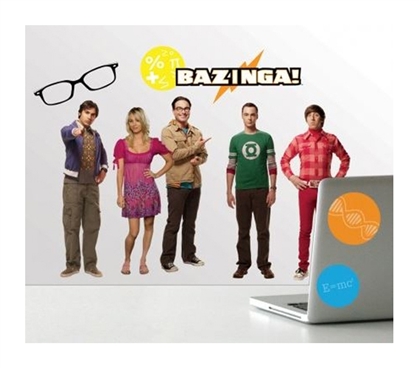 Peel N Stick - The Big Bang Theory Decals